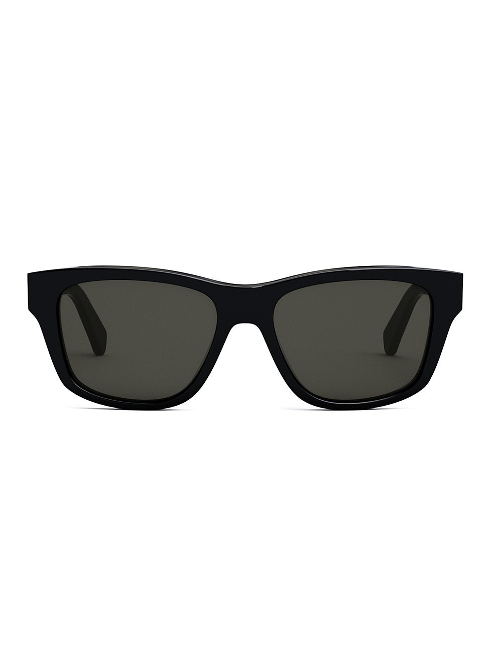 Men's Rectangular Wayfarer Sunglasses - Black | Saks Fifth Avenue