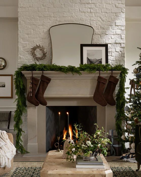 Faux Winter Evergreen 6’ Garland | McGee & Co.