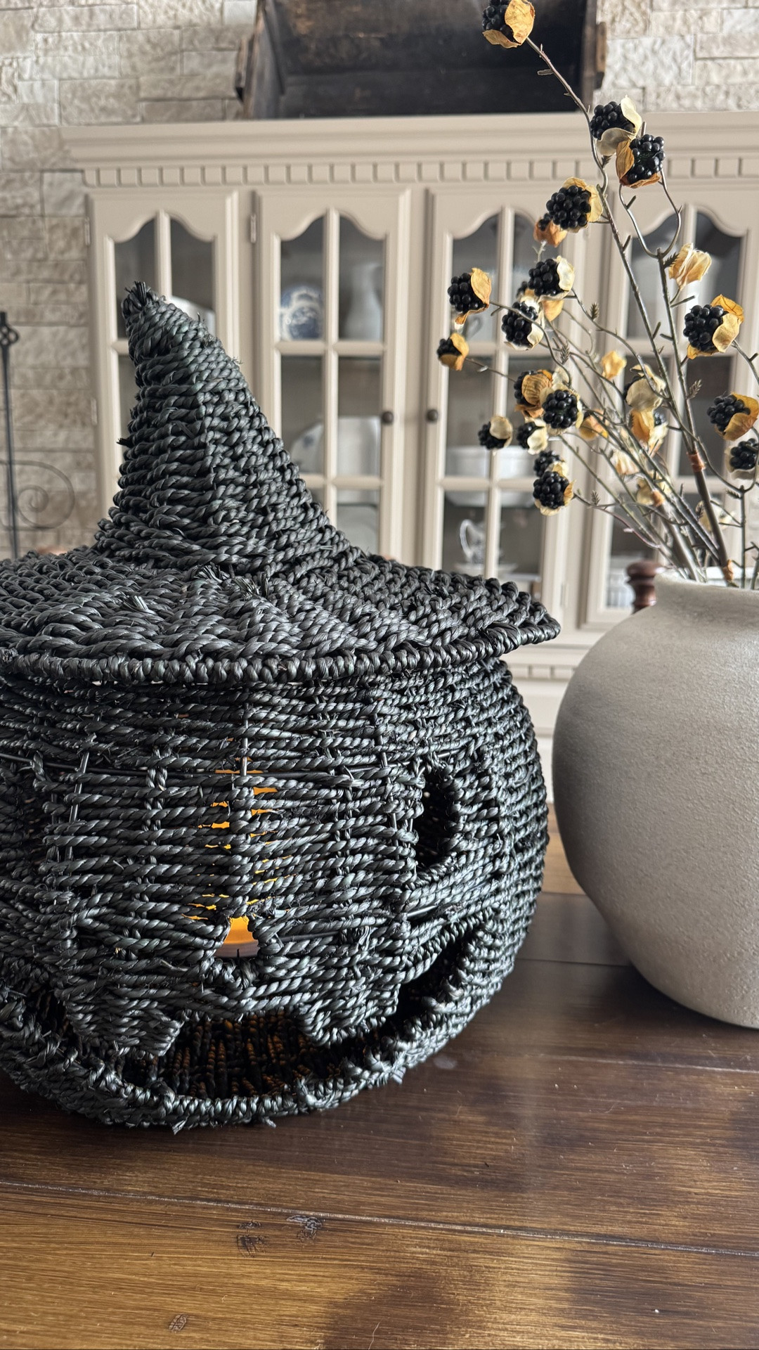 Oversized wicker witch pumpkin is the cutest addition to your Halloween decor! Comes in 2 sizes. This is the 17 inch.

#LTKSeasonal #LTKHome