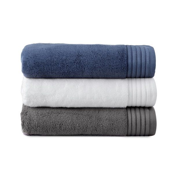 Allswell Egyptian Cotton Bath Towel, Dark Grey - Walmart.com | Walmart (US)