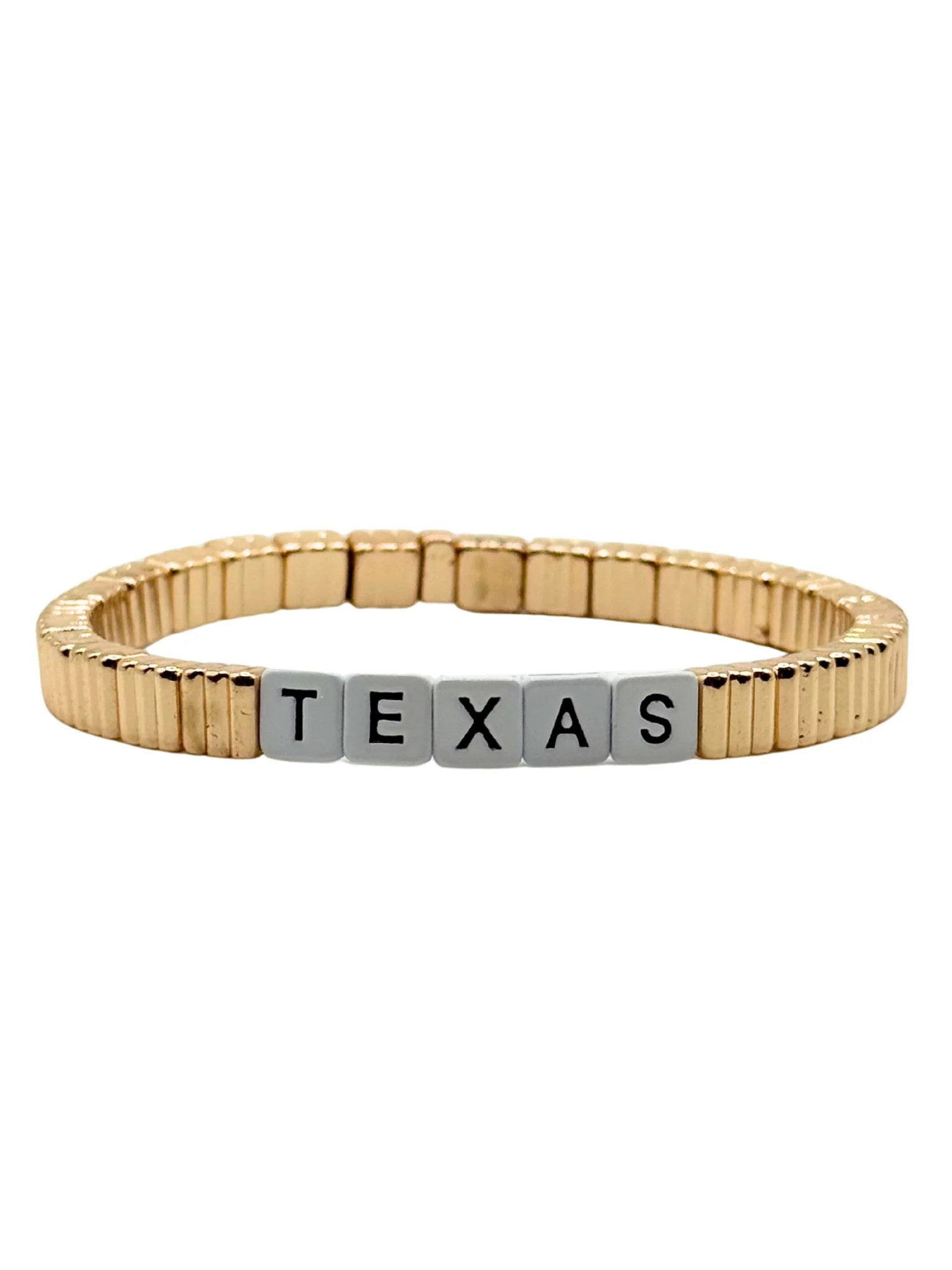 Stackable Texas Gold Line Bracelet | La Lumiere NY