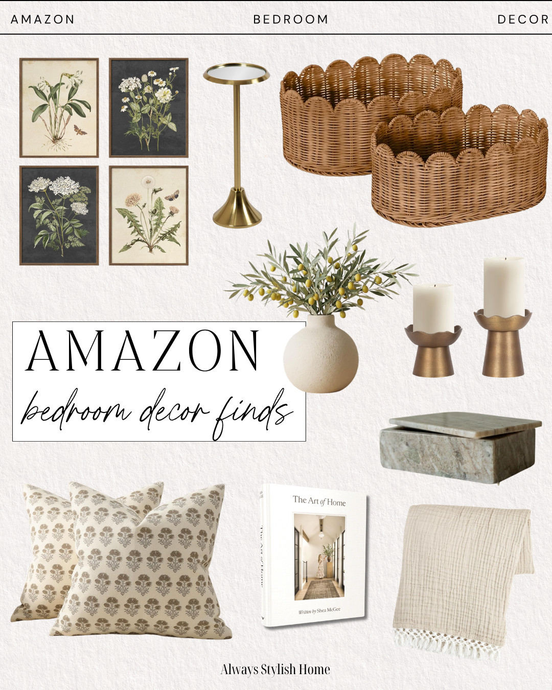 Amazon bedroom decor finds for a neutral, earthy home 🤎✨ If you love warm wood tones, cozy textures, and calming spaces, these are the pieces that instantly make a bedroom feel more elevated and inviting. From decor accents to functional finds, these affordable Amazon picks help create that effortless, designer-inspired look without overspending.

#AmazonHomeFinds #BedroomDecor #NeutralHomeDecor #EarthyHomeStyle #AmazonDecor #CozyHomeInspo 

 #LTKSeasonal #LTKHome