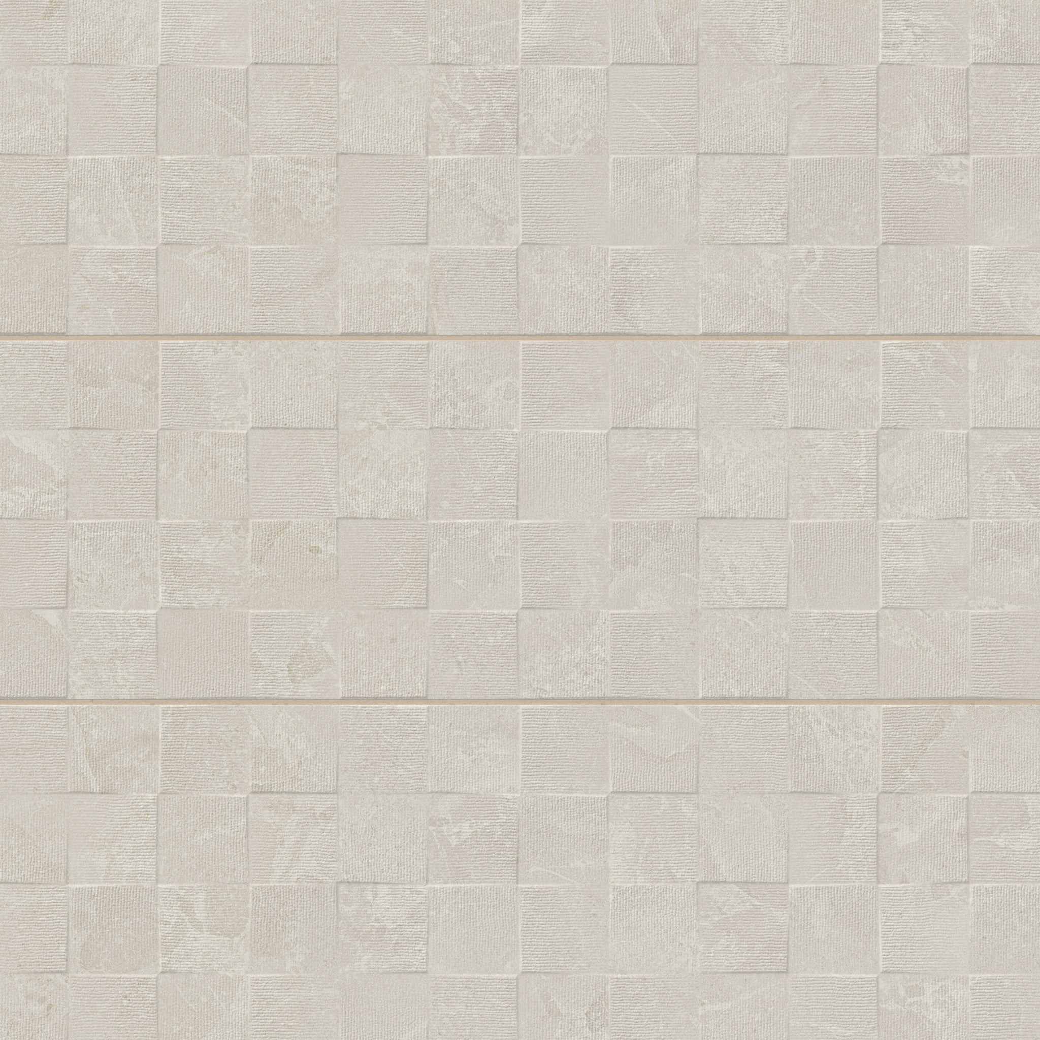 Annalise 12x36 Matte Ceramic Tile in Sand Deco | Edward Martin