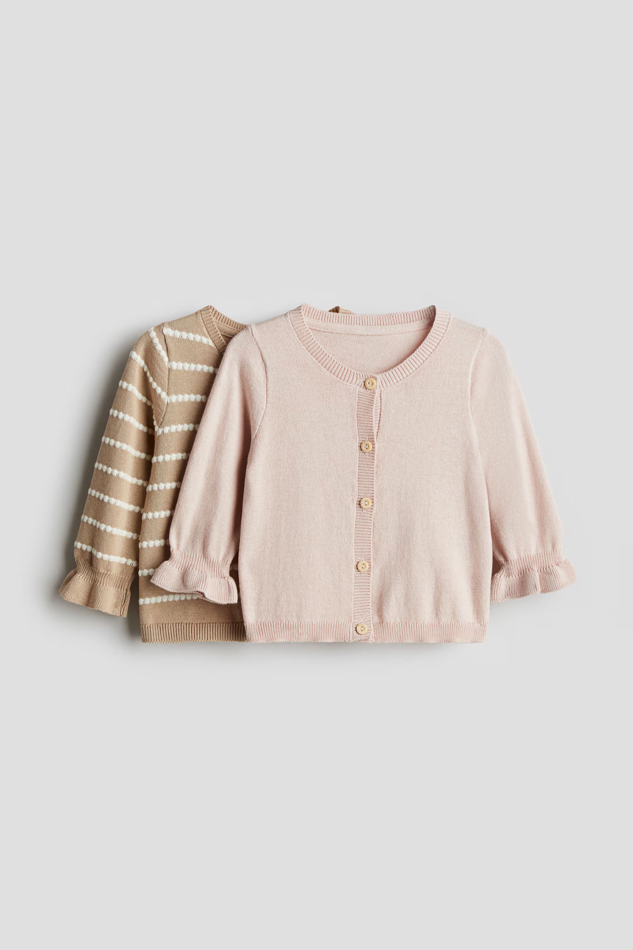 2-pack Cotton Cardigans | H&M (US + CA)