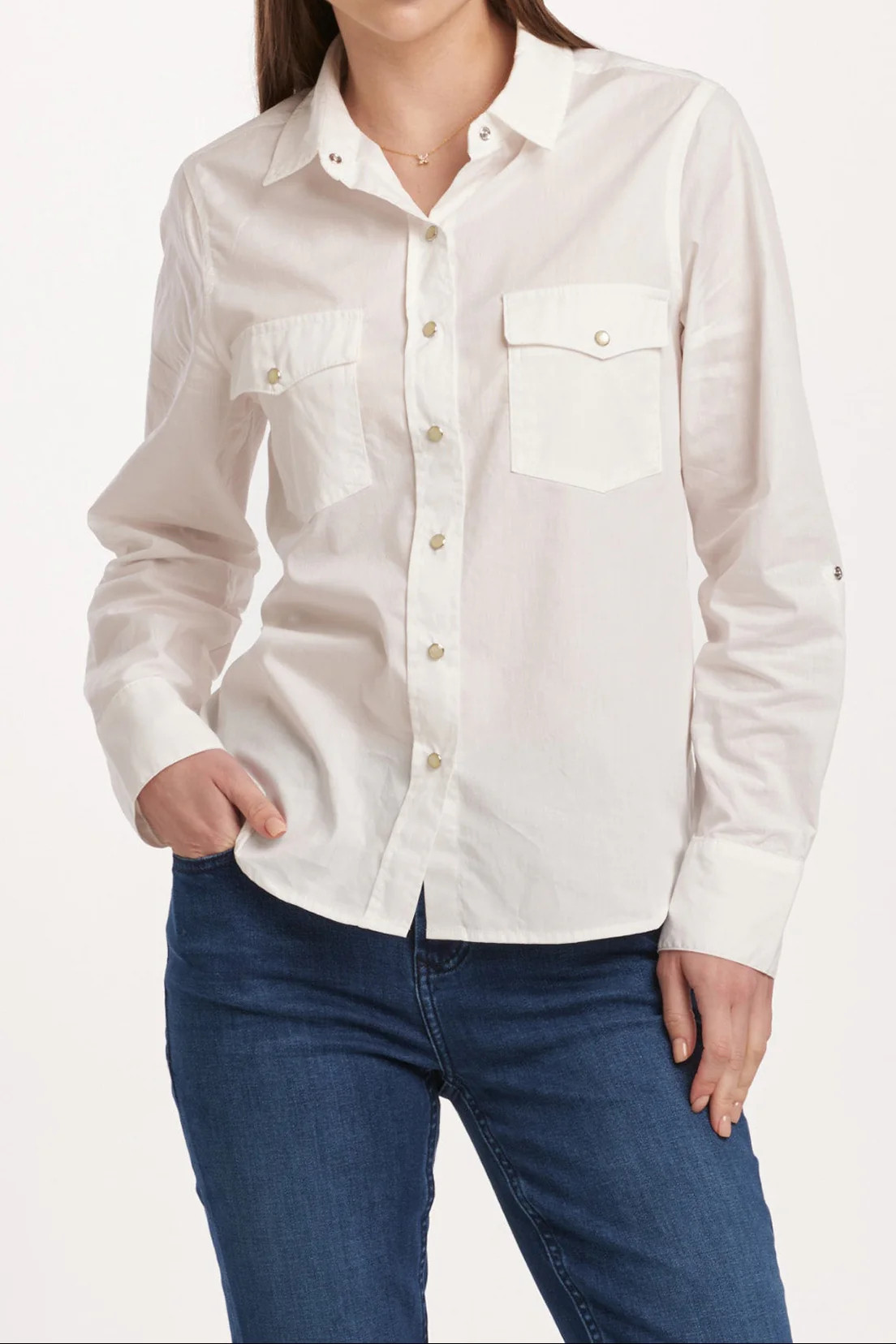STAR SHIRT WHITE | Dear John Denim