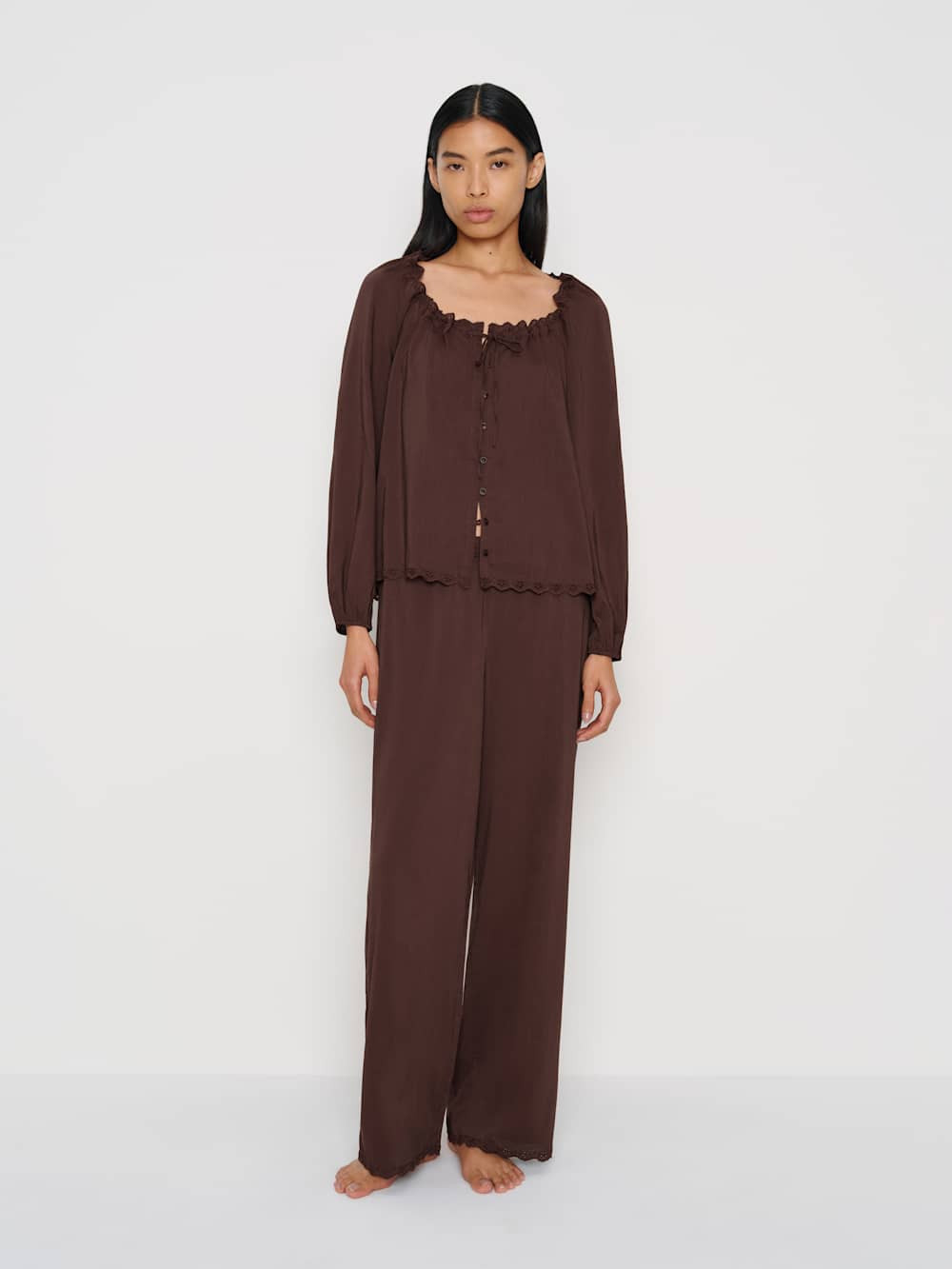 Paloma Pajama Set | Reformation (Global)