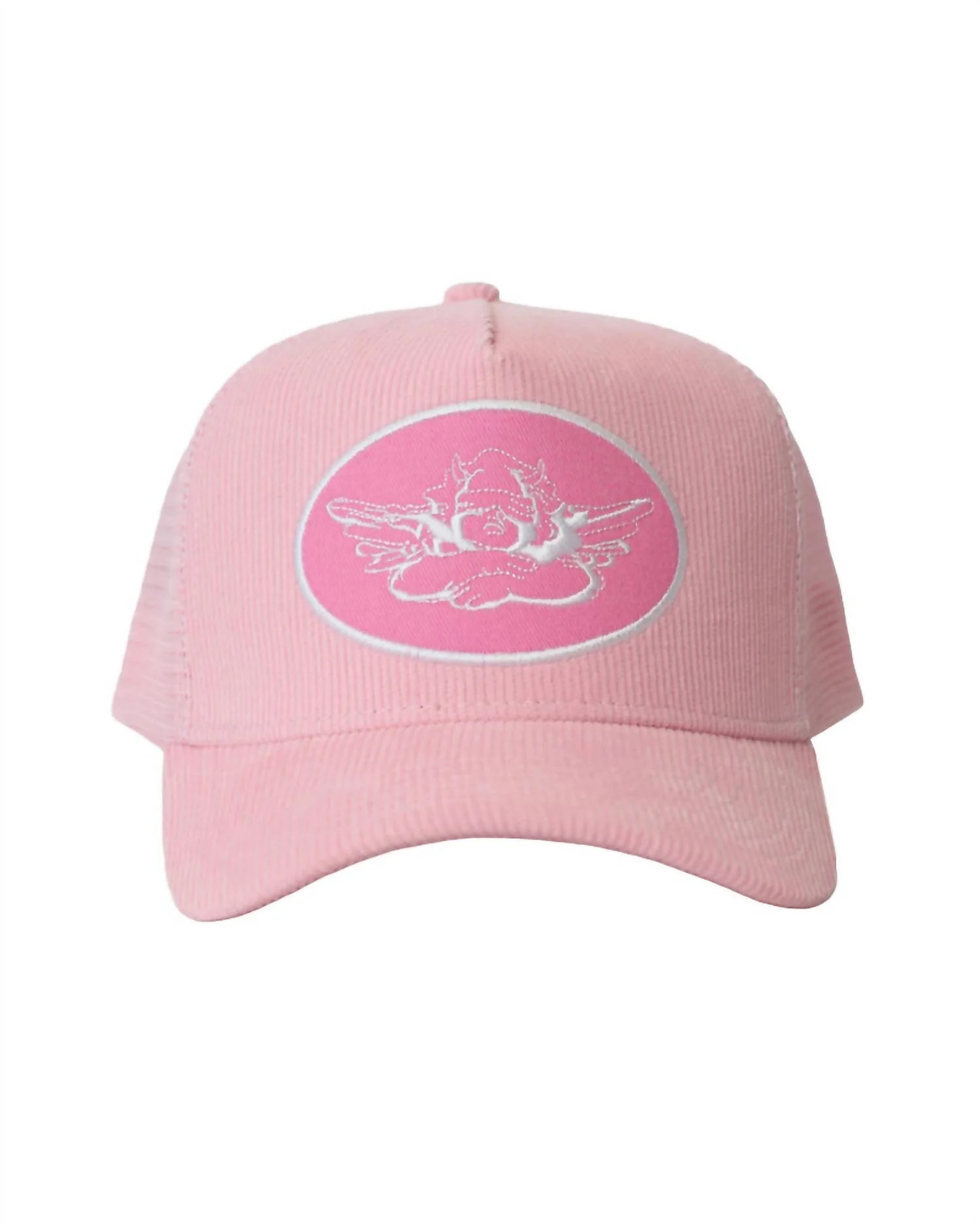 Rich In Pink Trucker Hat | Shop Simon