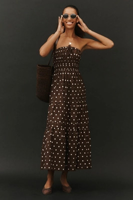 The Somerset Strapless Maxi Dress | Anthropologie (US)