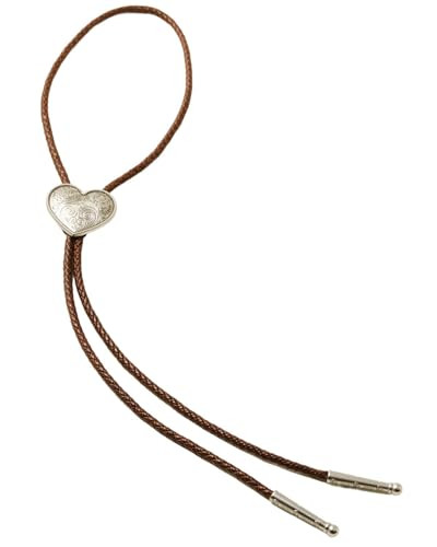 Shyanne Women's Strawberry Skies Braided Heart Bolo Tie - SASP25N9-BN One Size | Amazon (US)