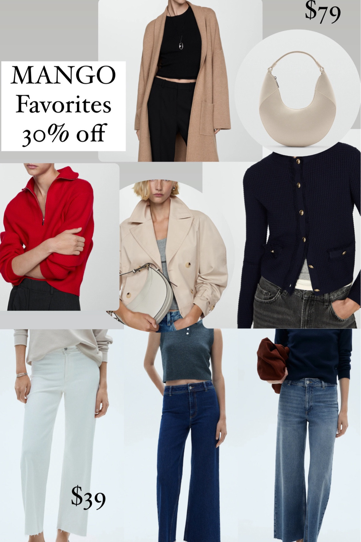 Mango Labor Day Sale30% off 
Staples 


#LTKSaleAlert #LTKFindsUnder100 #LTKStyleTip