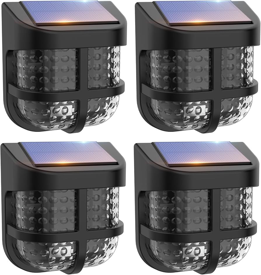 Energetic Solar Powered Garden Lights with Dusk to Dawn Sensors, Magnetic Solar Lights Outdoor, W... | Amazon (US)