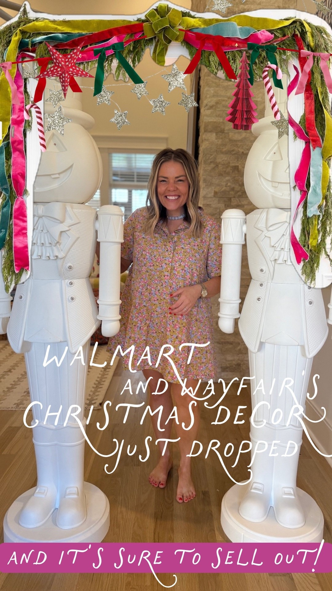 The large Christmas nutcrackers just DROPPED at Wayfair 🎄❤️ If you love a statement holiday moment, these oversized nutcrackers are SO good for framing the front door, fireplace, or Christmas tree. Wayfair has tons of large and oversized styles right now, including 3-, 4-, and even 5-foot options.

#Wayfair #WayfairFinds #ChristmasDecor #ChristmasDecorations #NutcrackerDecor #ChristmasNutcracker #LargeNutcracker #OversizedChristmasDecor #HolidayDecor #ChristmasHomeDecor #ChristmasDecorIdeas #HolidayDecorating

#LTKHome #LTKSeasonal #LTKmomlife