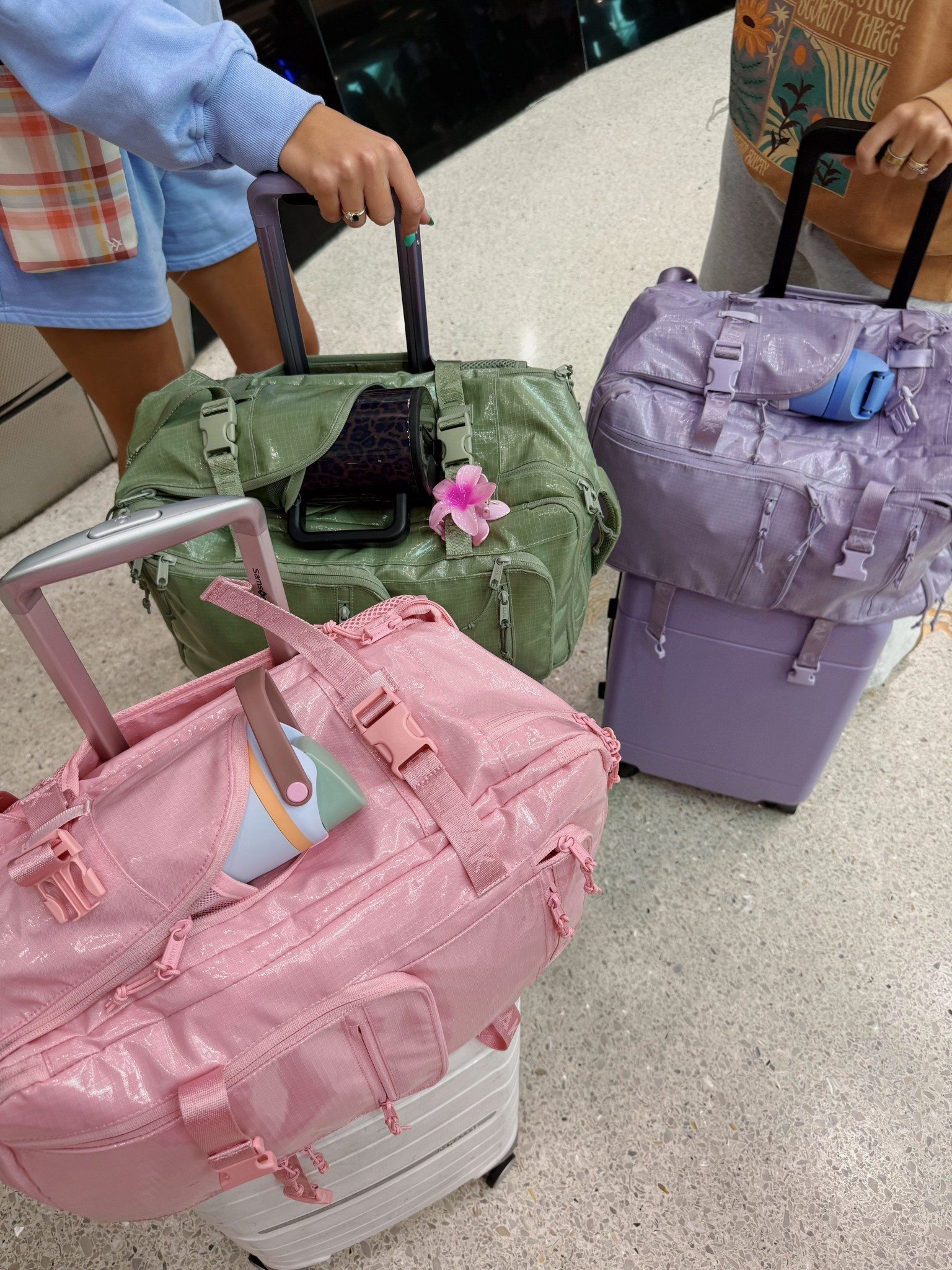 The BEST travel backpacks! I love that they count as a personal item and fit under the seat on the plane! 

#LTKTravel