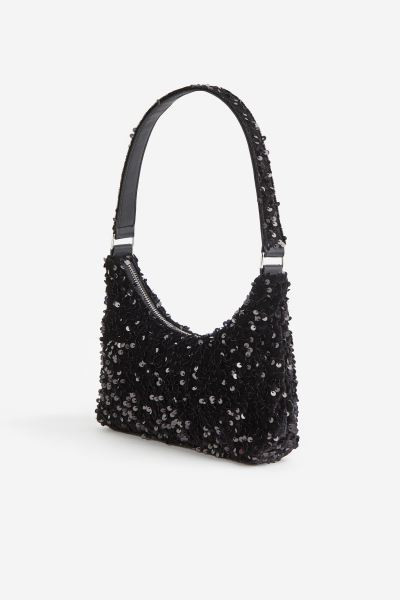 Bolso de hombro con lentejuelas | H&M (FR, IT, ES, PT, BE)