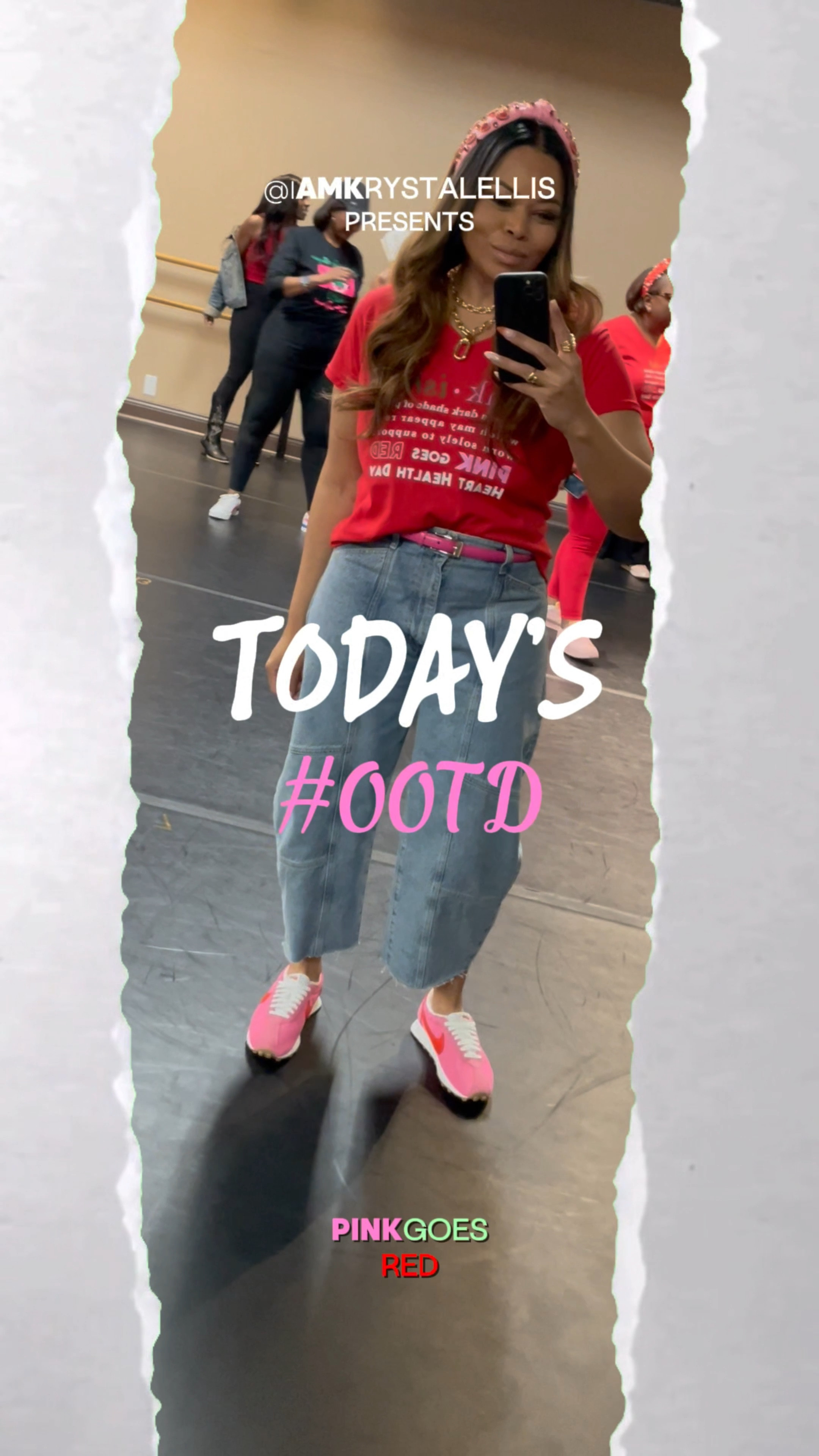 #PinkGoesRed for women’s heart health! 🩷❤️

#LTKItBag #LTKStyleTip #LTKOver40