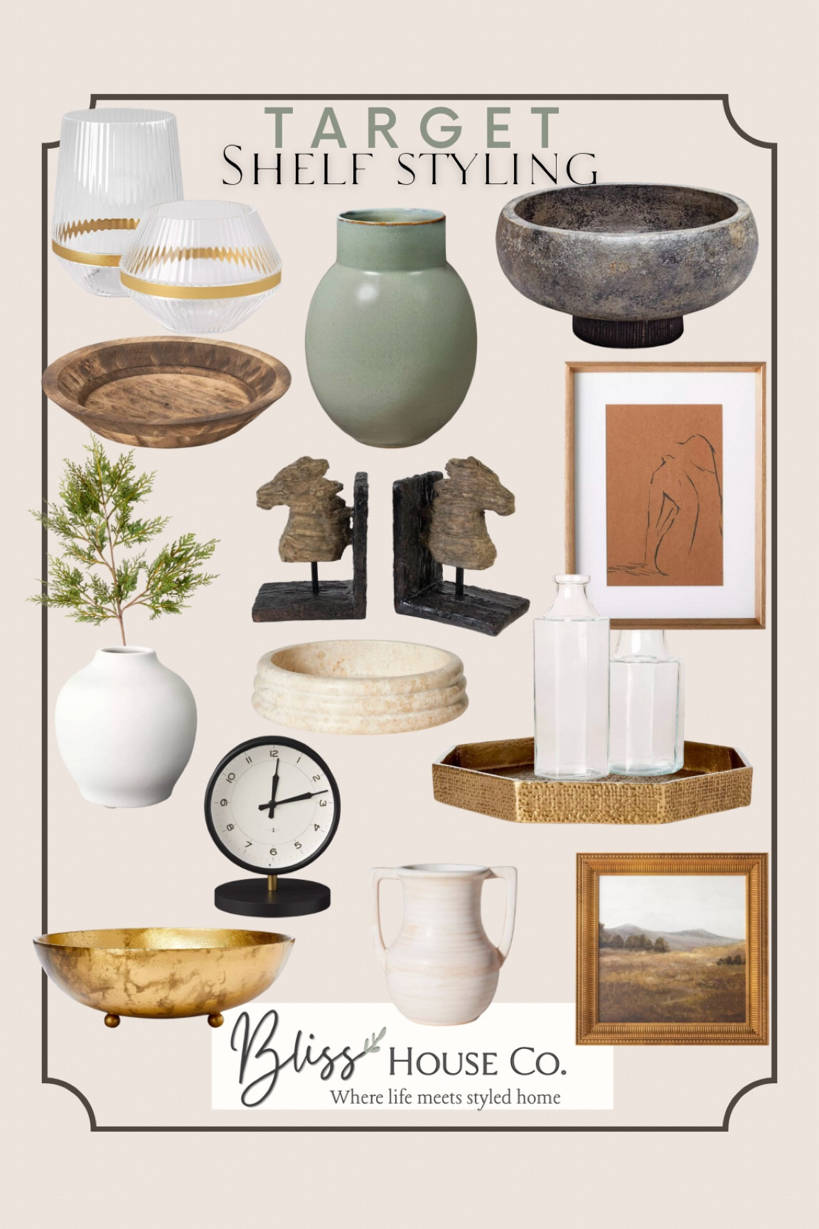 Shelf styling decor from Target

#LTKstyletip #LTKhome