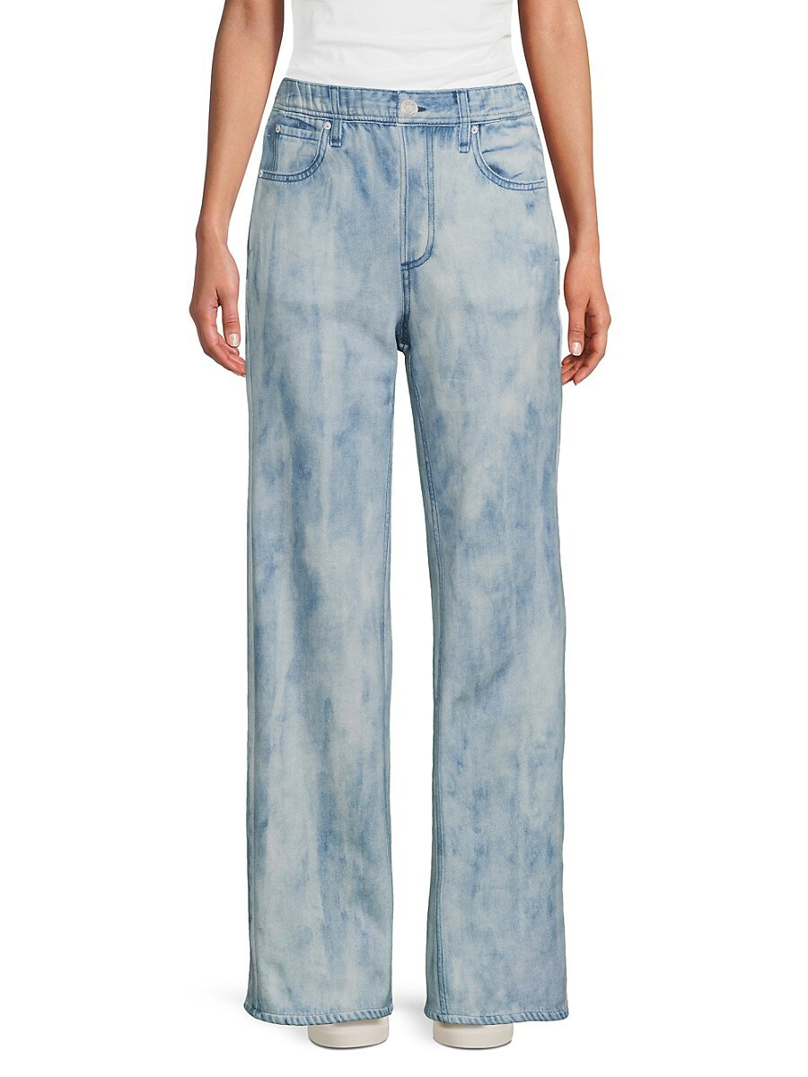 Rag & Bone Women's Miramar Washed Cotton Jeans - Cloudy - Size XS | Saks Fifth Avenue OFF 5TH