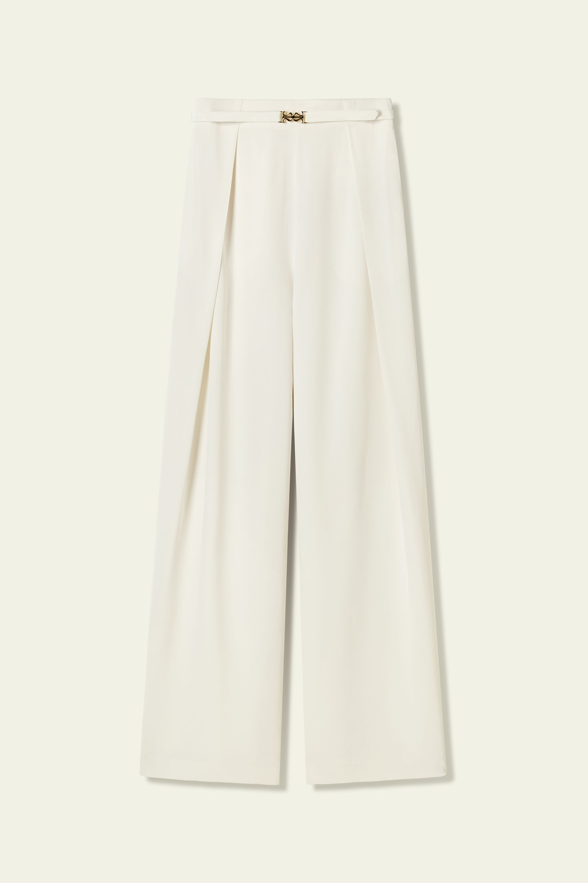 Heavy-Weight Silk Crepe Wide-Leg Pant | LILYSILK
