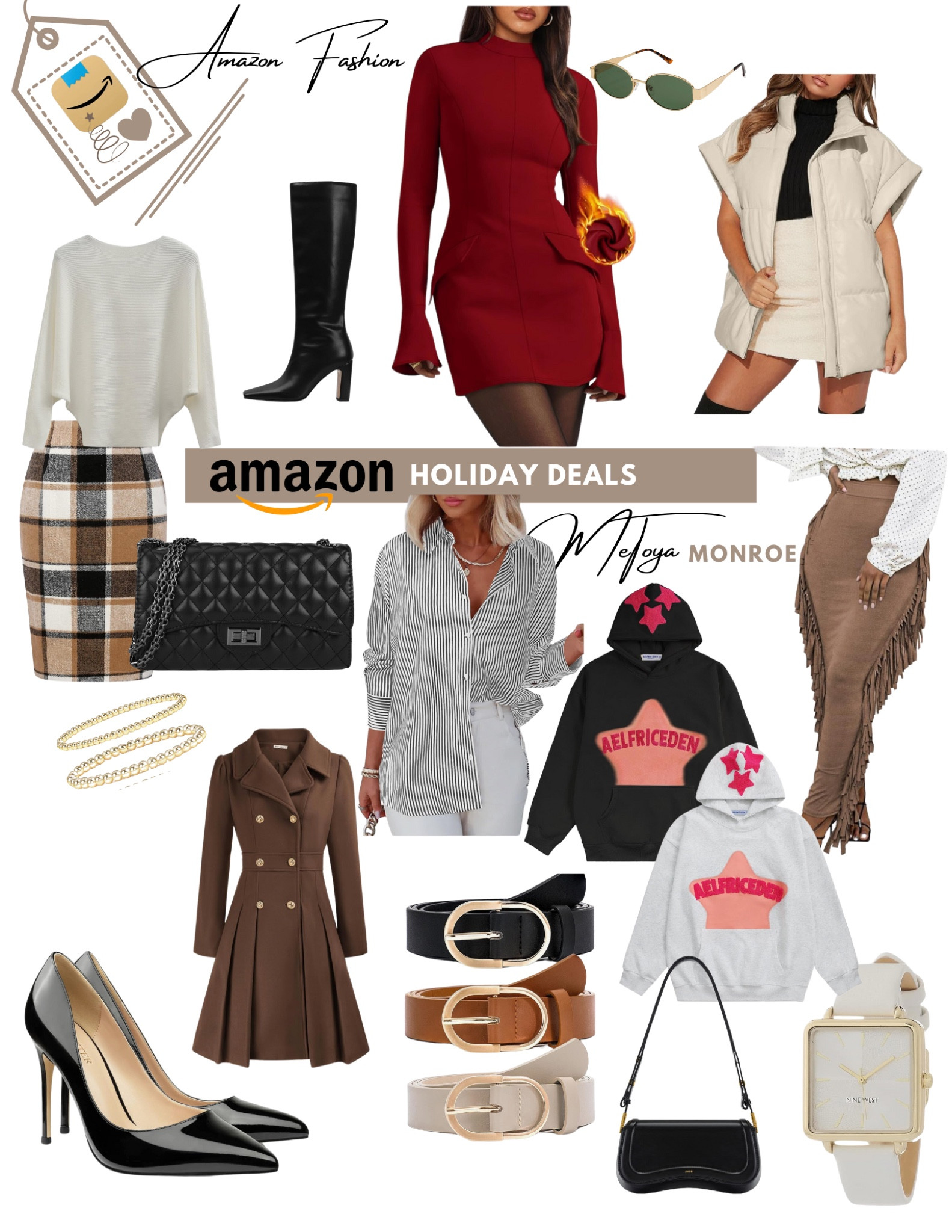 Sharing some amazing Amazon Holiday Deals! I have this oversized vest and dress and love them! I also picked up the Aelfric Eden hoodie for Jordan! #founditonamazon #ad

#LTKFindsUnder100 #LTKHoliday #LTKGiftGuide