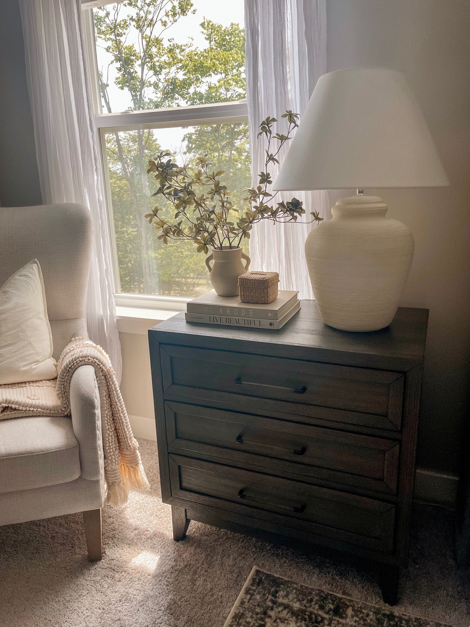 Nightstand 20% off this weekend | bedroom, primary bedroom, main bedroom, master bedroom, neural home, natural, bedroom decor, bed

#LTKsalealert #LTKSale #LTKhome