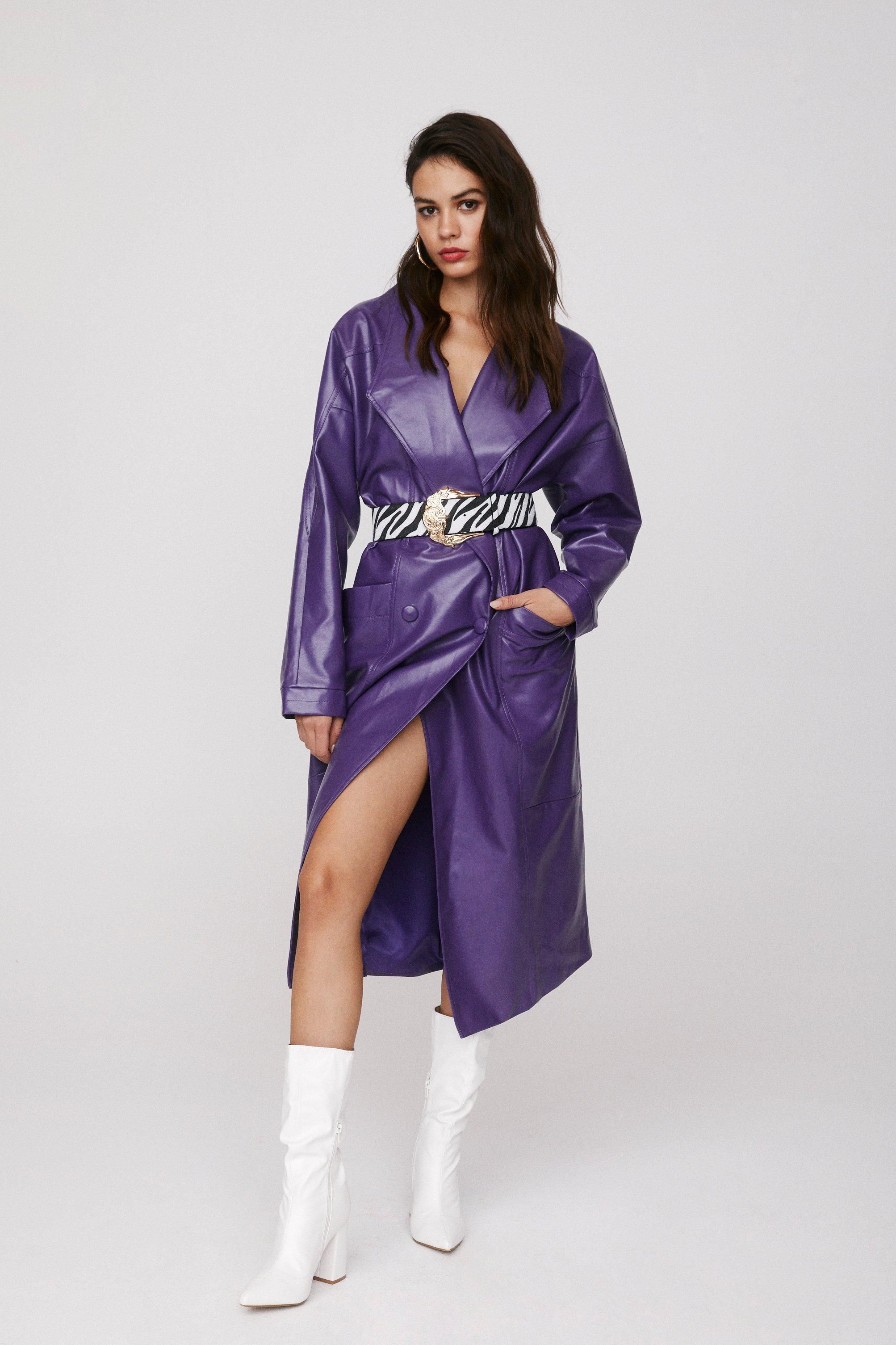 Take the Lead Faux Leather Coat | NastyGal (US & CA)