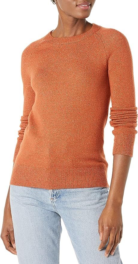 Amazon Essentials Women's Classic-fit Soft-Touch Long-Sleeve Crewneck Sweater | Amazon (US)