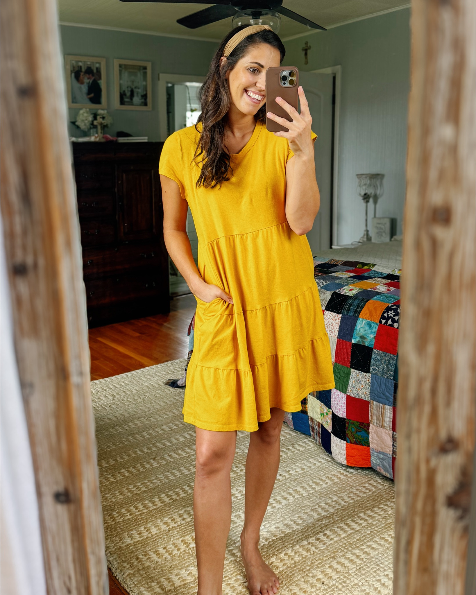 Under $12 #WalmartFashion staple! Tshirt dress WITH POCKETS👏🏽 Perfect length and fit + comes in tons of colors! Back to school dress for teachers! Color: Autumn Gold aka HOC Mustard

Walmart Finds, Walmart Fashion, Under $15, Swing Dress, Tshirt Dress, HOC Autumn, House of Colour, True Autumn, Dark Autumn #LTKxNSale

#LTKSaleAlert #LTKSeasonal