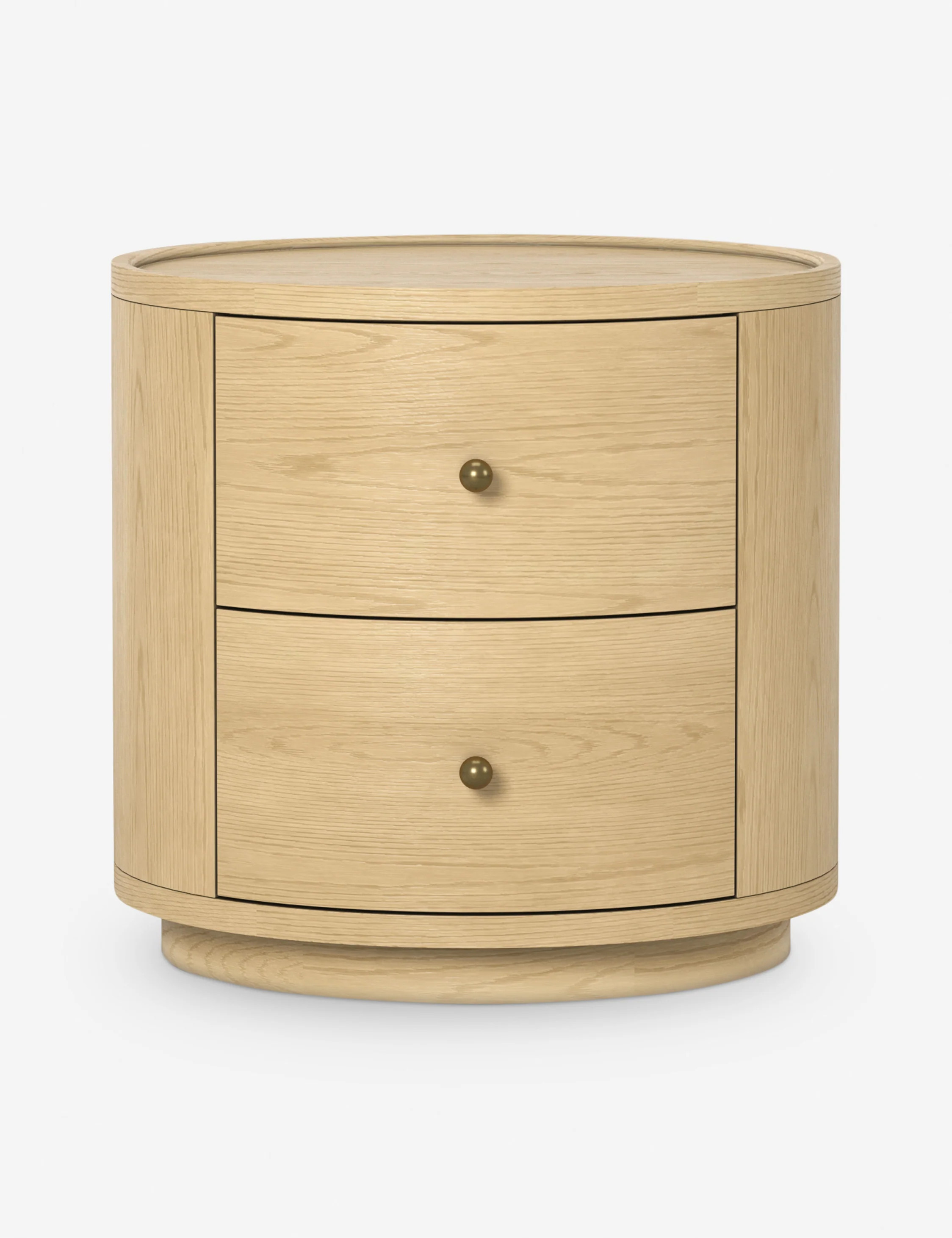 Newport Side Table by Button Atelier x Co.House Designs, Natural Oak | Lulu and Georgia 