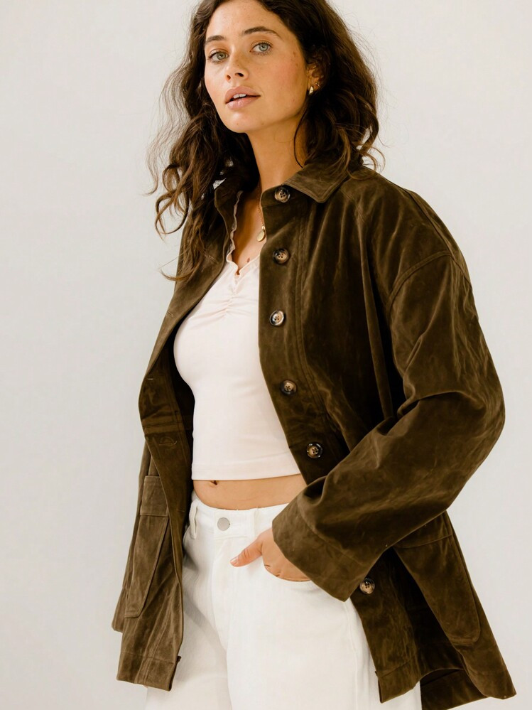 $25.09
$61.19
-59%
Paga el total hoy, en 4 pagos de $6.27, o pague en el tiempo con financiamiento mensual. 
Aralina Chaqueta Larga Con Botones Y Bolsillos De Estilo Elegante
Talla
US
Guía de Tallas
0 (XXS)
10 Left
2 (XS)
4 (S)
6 (M)
5 Left
8/10 (L)
Curvy
¿No es tu talla? Dime cuál es tu talla 
 | SHEIN