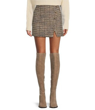 Samia Tweed Mini Skirt | Dillard's