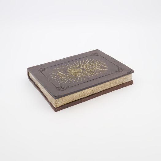 Brown Hamsa Hand Book Storage Box Halloween Decor 27x20cm | TK Maxx