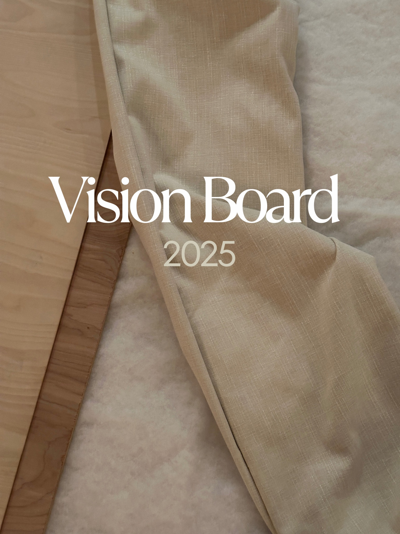 My vision board is coming to life. I’ll add everything here I use to make it, so you can make your vision board too! 

Stay tuned for the finished product!

Supplies:
-2 pieces of Plywood (for 2 boards)
-1 bag of Hi-loft batting
-4 yards of your favorite material to cover the board which you can get at Hobby Lobby, Joann, Michael’s or any other fabric store. I went with Hobby Lobby and there was a huge selection 
-Staple gun
-Staples
-Scissors

#LTKU #LTKWorkwear #LTKHome