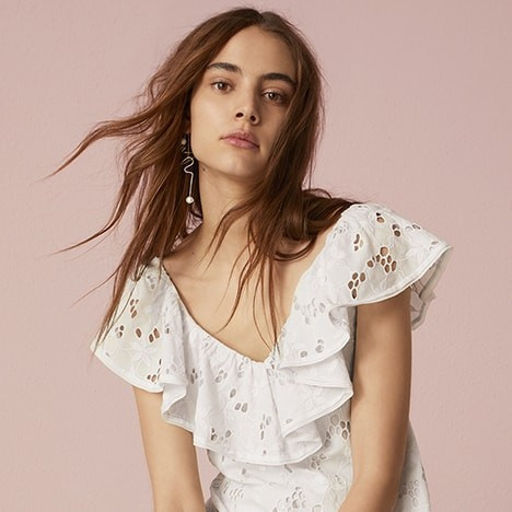 Marlena Floral Silk Tank | Rebecca Taylor