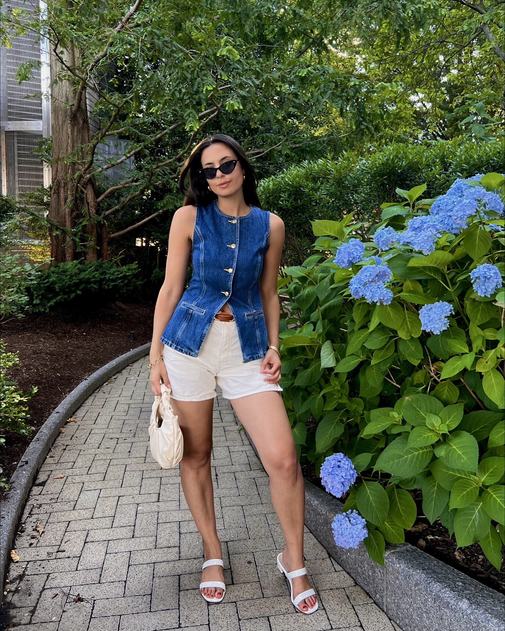 Casual summer outfit, denim vest, longline vest, denim shorts, summer style, summer outfit ideas, how to style a denim vest, minimal style, minimal chic outfits 


#LTKSaleAlert #LTKFindsUnder100
