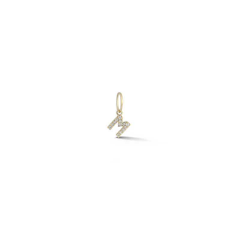 Diamond Charms: DRD Diamond Initial Charm | Dana Rebecca Designs