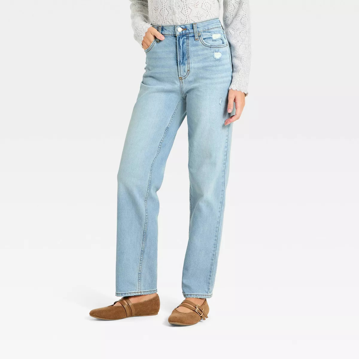 Women's Highest-Rise Vintage Straight Jeans - Universal Thread™ | Target