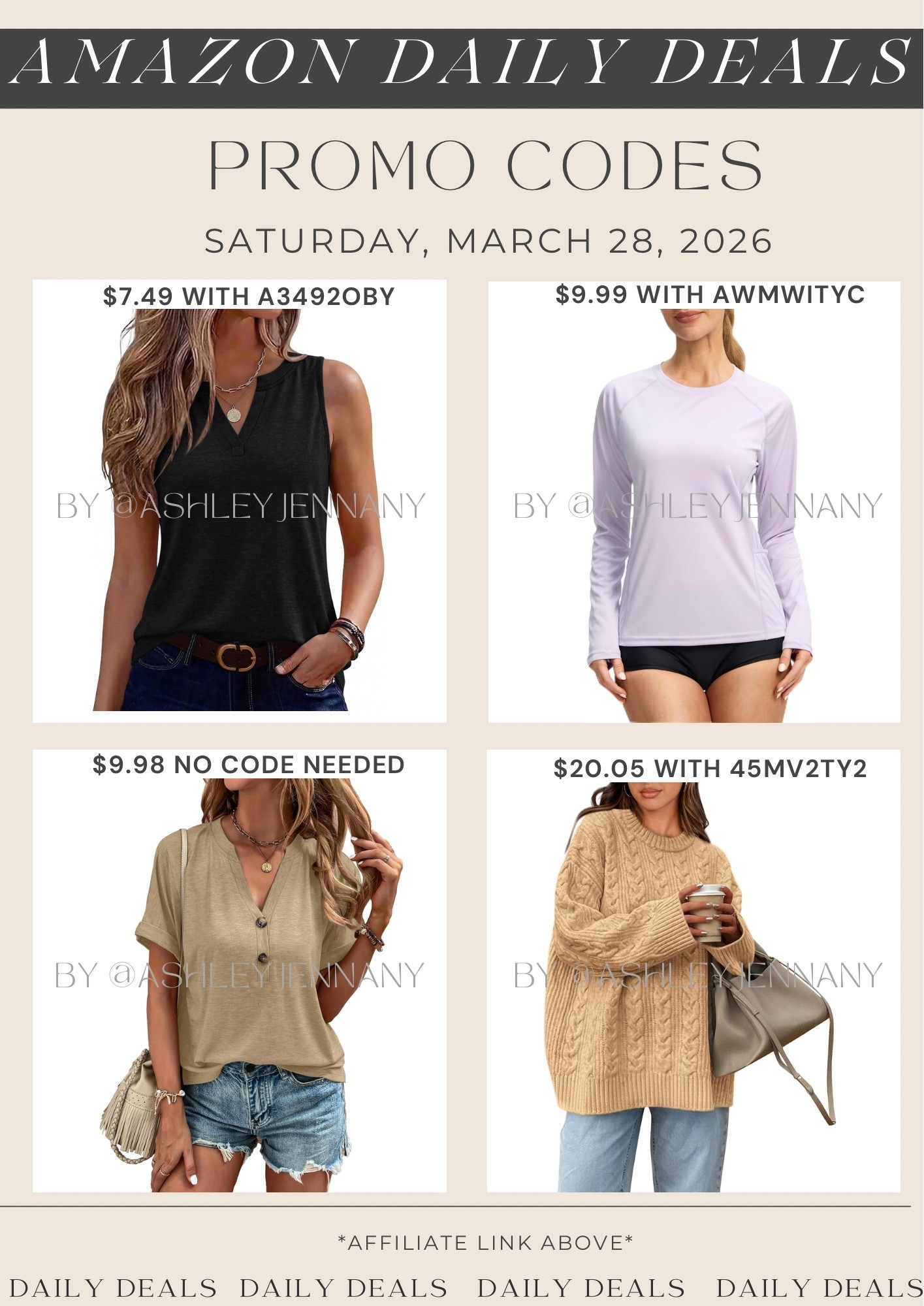 Amazon deals 

#LTKSaleAlert #LTKMidsize #LTKSeasonal