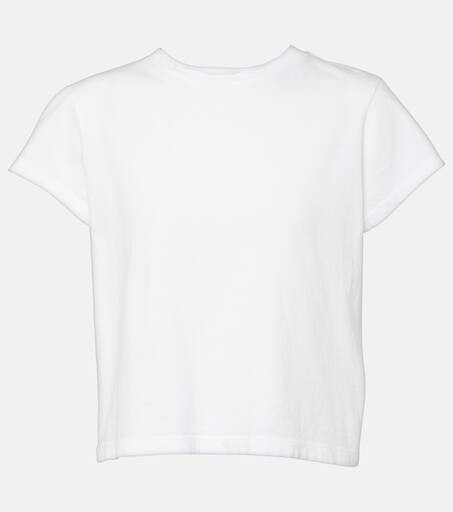 Adine cropped cotton jersey T-shirt | Mytheresa (US/CA)