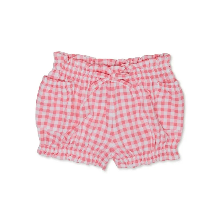Garanimals Baby Girl Print Bubble Shorts, Sizes 0-24 Months | Walmart (US)