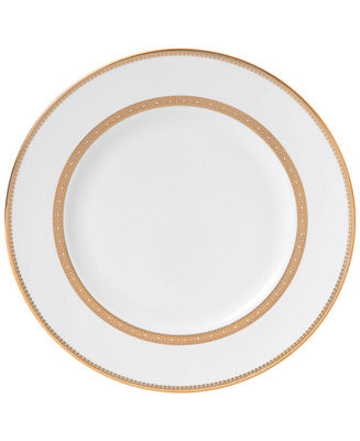 Vera Wang Wedgwood Dinnerware, Lace Gold Dinner Plate - Macy's | Macy's