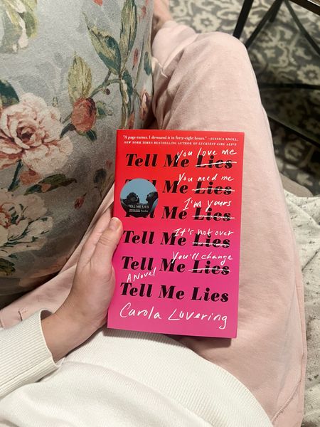 New book! Book recommendation. Amazon finds. “Tell Me Lies” by Carola Lovering

* synopsis *

“ Everyone remembers the one. No, not that one. The other one. The one you couldn’t let go of. The one you’ll never forget.

Lucy Albright is far from her Long Island upbringing when she arrives on the campus of her small California college, and happy to be hundreds of miles from her mother, whom she’s never forgiven for an act of betrayal in her early teen years. Quickly grasping at her fresh start, Lucy embraces college life and all it has to offer—new friends, wild parties, stimulating classes. And then she meets Stephen DeMarco. Charming. Attractive. Complicated. Devastating.

Confident and cocksure, Stephen sees something in Lucy that no one else has, and she’s quickly seduced by this vision of herself, and the sense of possibility that his attention brings her. Meanwhile, Stephen is determined to forget an incident buried in his past that, if exposed, could ruin him, and his single-minded drive for success extends to winning, and keeping, Lucy’s heart.

Lucy knows there’s something about Stephen that isn’t to be trusted. Stephen knows Lucy can’t tear herself away. And their addicting entanglement will have consequences they never could have imagined.

Alternating between Lucy’s and Stephen’s voices, Tell Me Lies follows their connection through college and post-college life in New York City. With psychological insight and biting wit, this keenly intelligent and staggeringly resonant novel chronicles the yearning ambitions, desires, and dilemmas of young adulthood, and the difficulty of letting go, even when you know you should.”
.
.
…. 

#LTKfindsunder100 #LTKhome #LTKfindsunder50