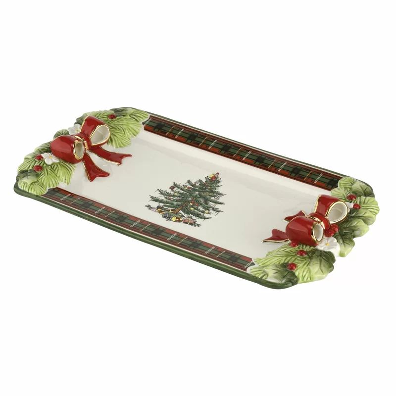 Spode Christmas Tree Ceramic Tray | Wayfair North America