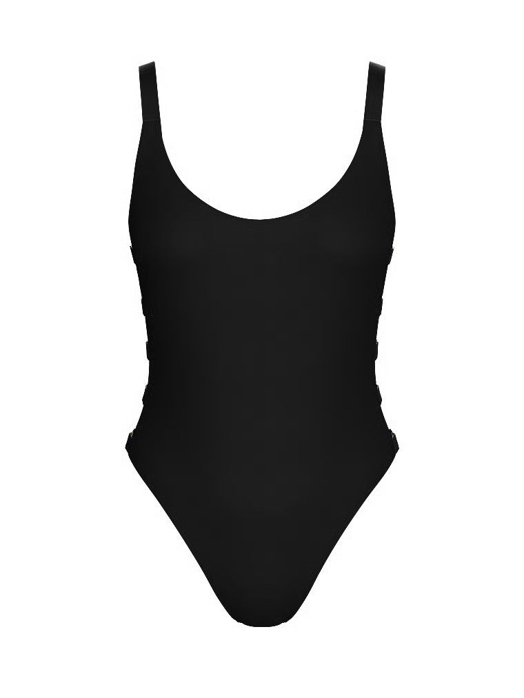 Buy Archives Sexy Cut-Out Scoop One-Piece Swimsuit, Black - Order One-Piece online - Victoria's S... | Victoria's Secret (US / CA )