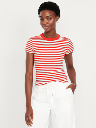 Snug Striped T-Shirt | Old Navy (US)