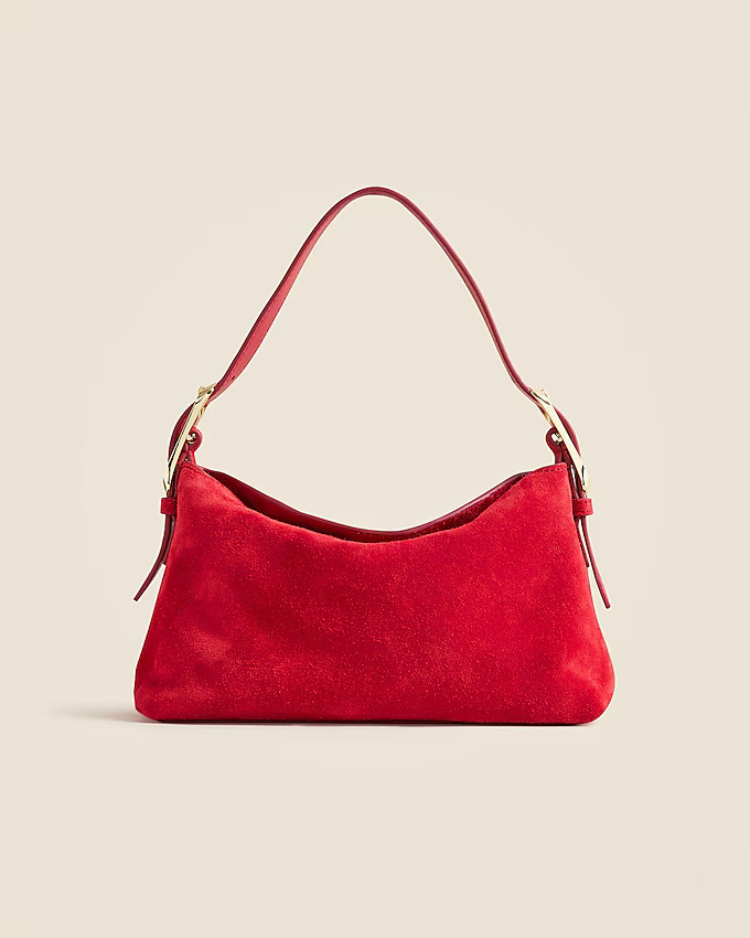 Berkeley small shoulder bag in suede | J. Crew US