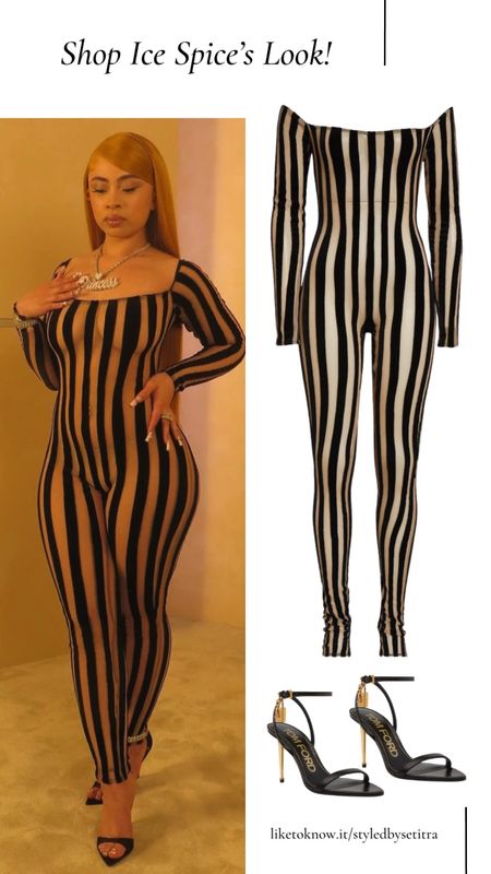Ice Spice style edit, wearing Laquan Smith mesh jumpsuit. 🖤 love this look 😍 runway outfits, celebrity styles, celebrity outfits, what to wear, one piece, long sleeve. Designer, luxury outfits, high end stores, Nordstrom, Tom ford shoes, Tom Ford heels, pointy toe heels.

#LTKVideo #LTKshoecrush