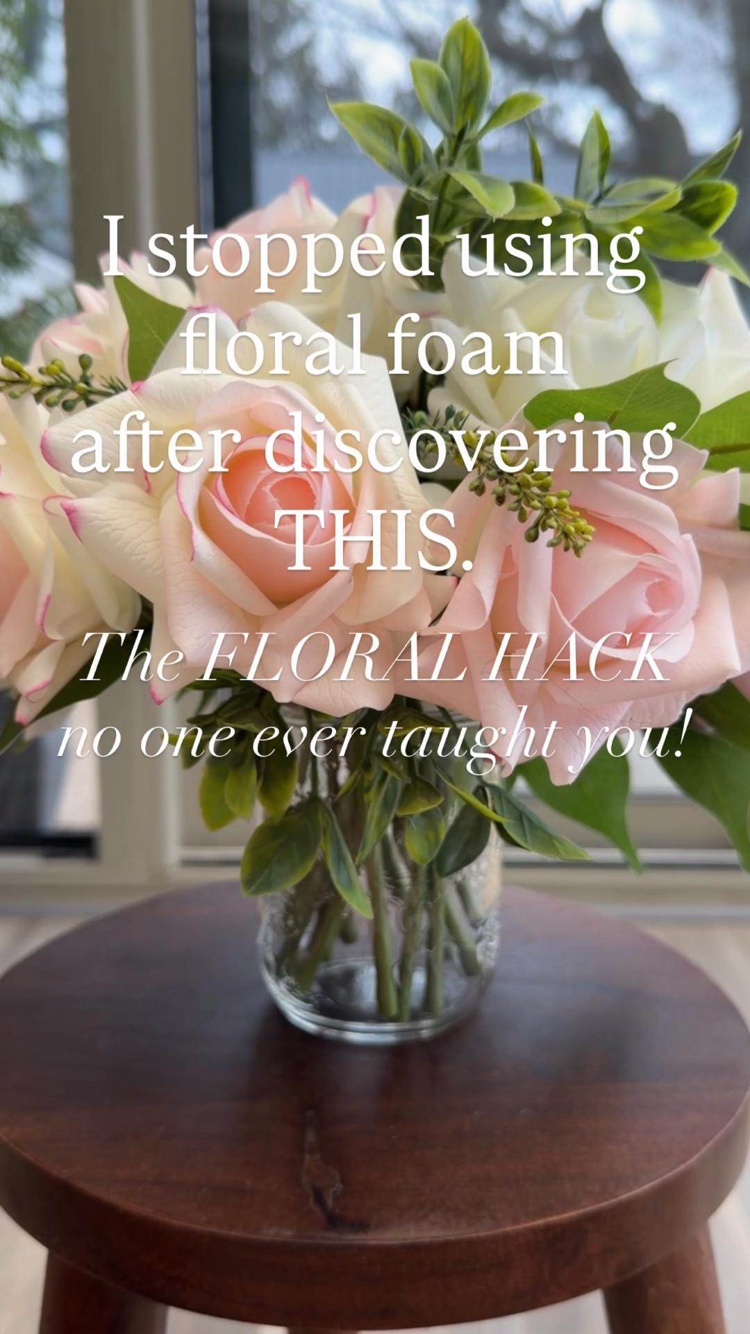 This simple flower trick changed everything! 

#LTKhome
