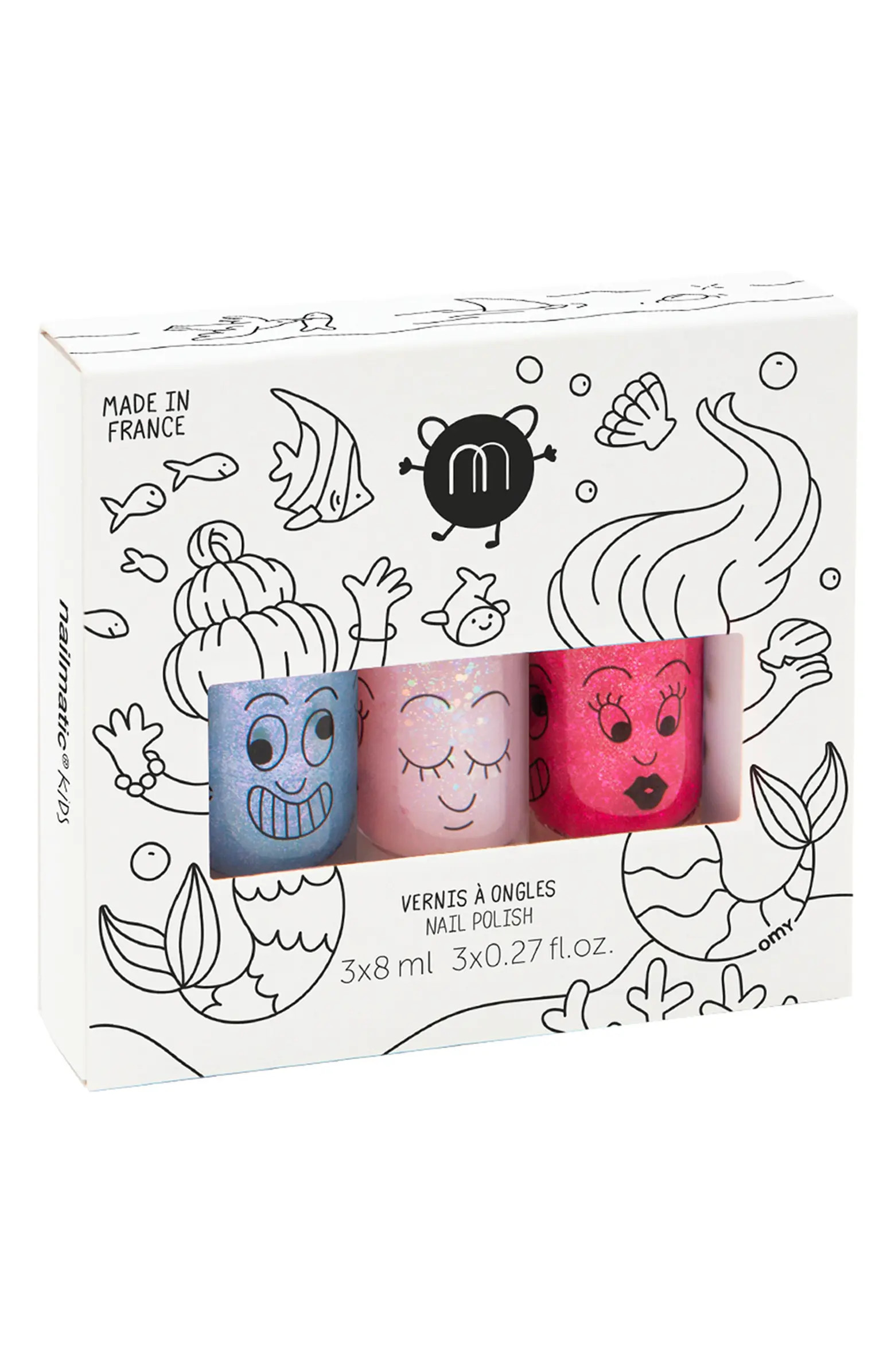 Kids' Set of 3 Water Based Nail Polishes | Nordstrom