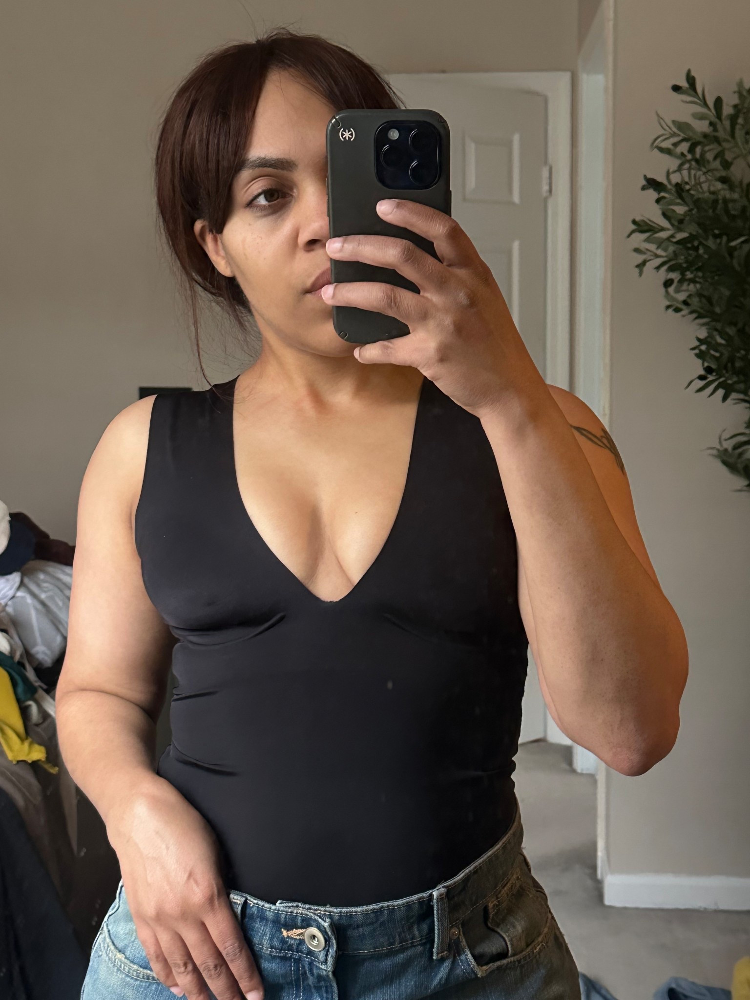 But the bodysuit 

#zarahaul #momlife

#LTKMidsize #LTKFindsUnder50 #LTKgrwm