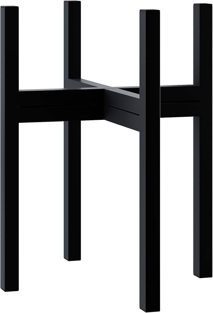 FaithLand Mid Century Plant Stand Indoor Outdoor (EXCLUDING 10" Plant Pot), Metal Planter Stand, ... | Amazon (US)